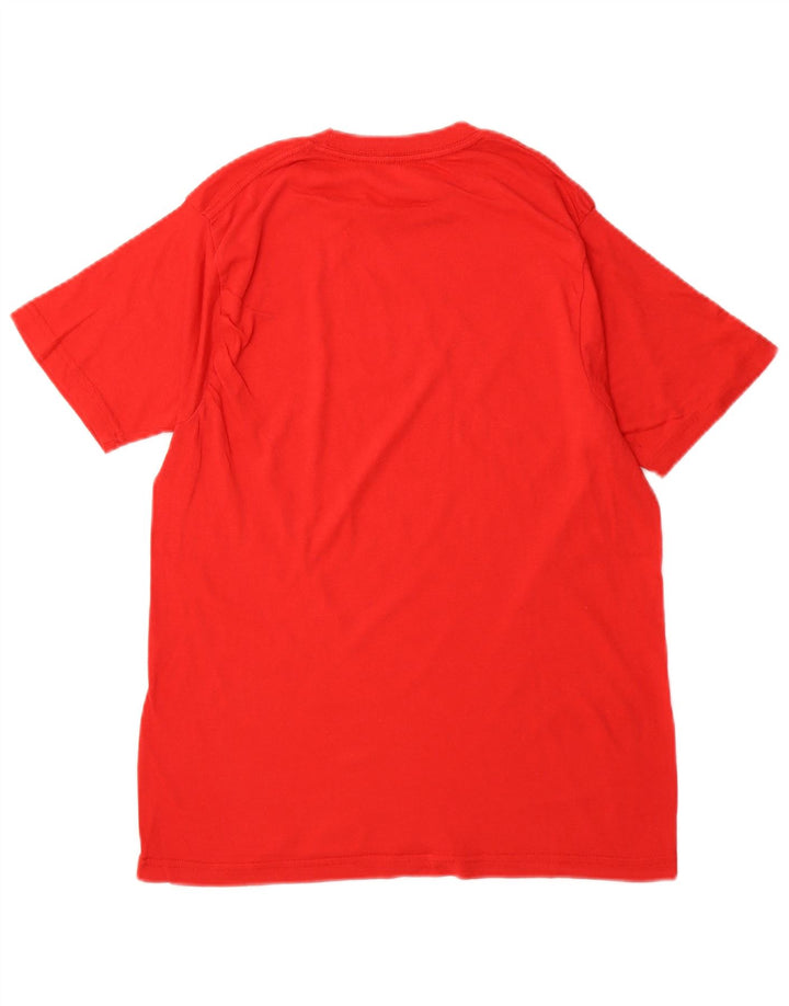 Camiseta masculina REEBOK Top médio algodão vermelho