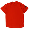 ADIDAS Mens Climalite Graphic T-Shirt Top Pequeno Poliéster Vermelho