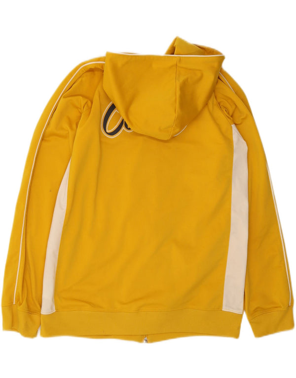 Suéter NIKE Boys Graphic Zip Hoodie 13-14 Anos XL Amarelo Colorblock