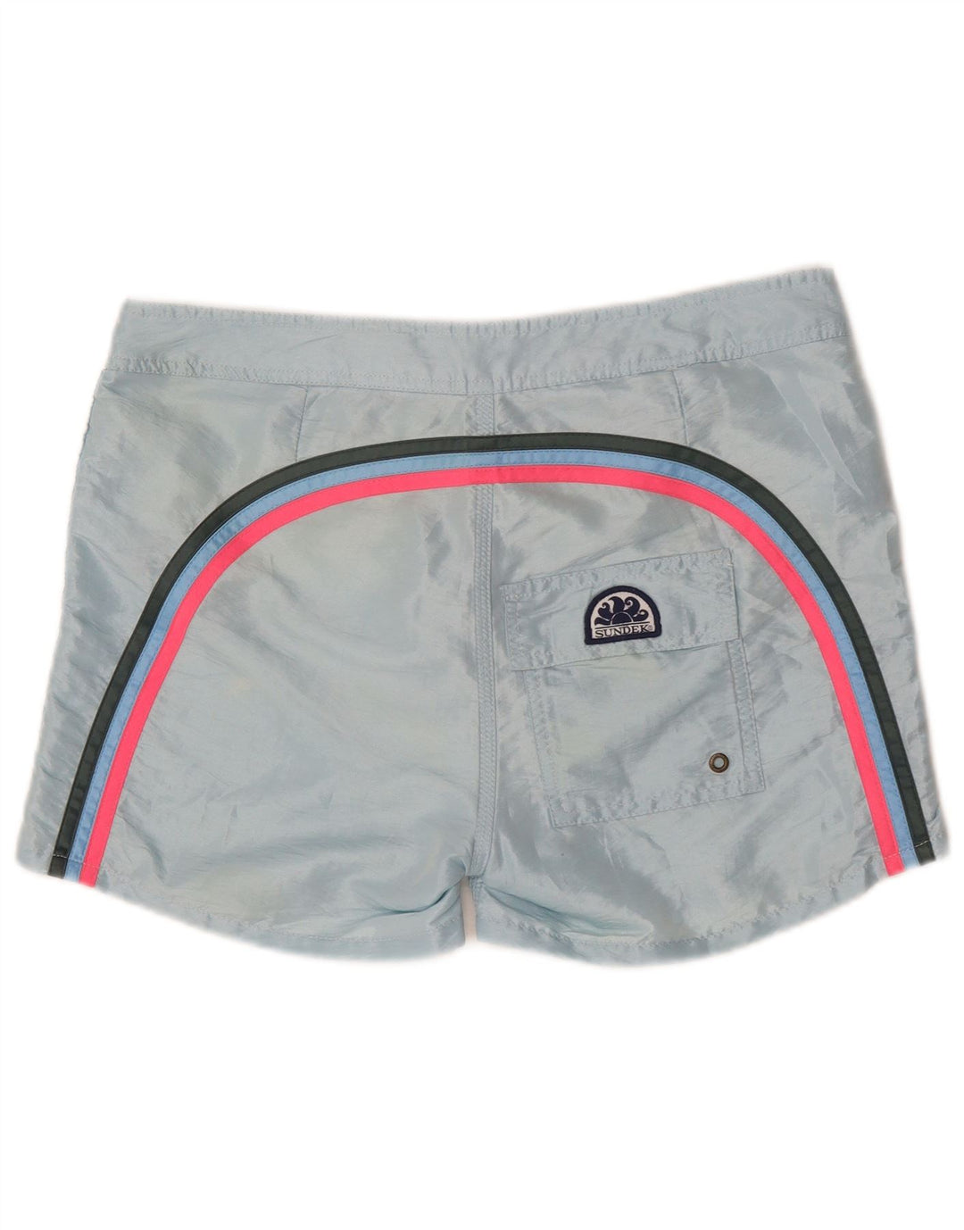 Shorts de natação feminino SUNDEK UK 16 grande azul