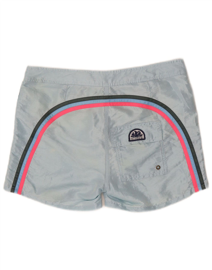 Shorts de natação feminino SUNDEK UK 16 grande azul