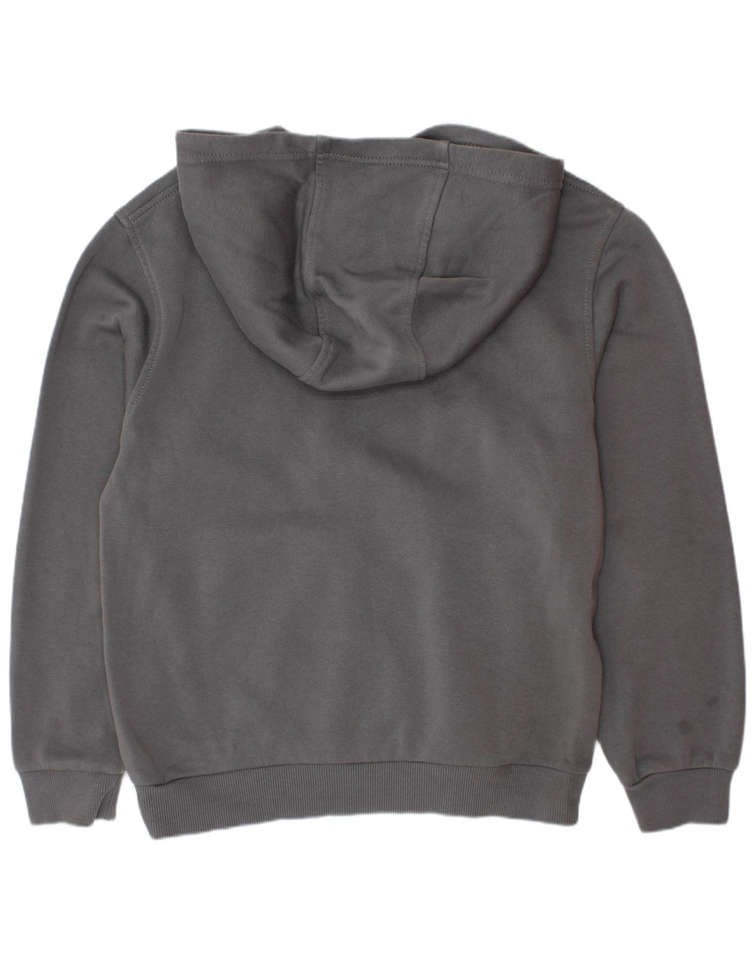 Jumper com capuz gráfico Nike Boys 10-11 anos cinza médio algodão