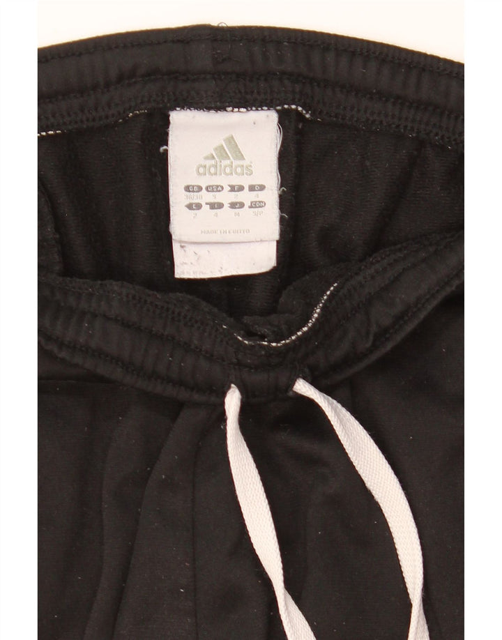 Calça de treino masculina ADIDAS UK 36/38 pequena preta poliéster