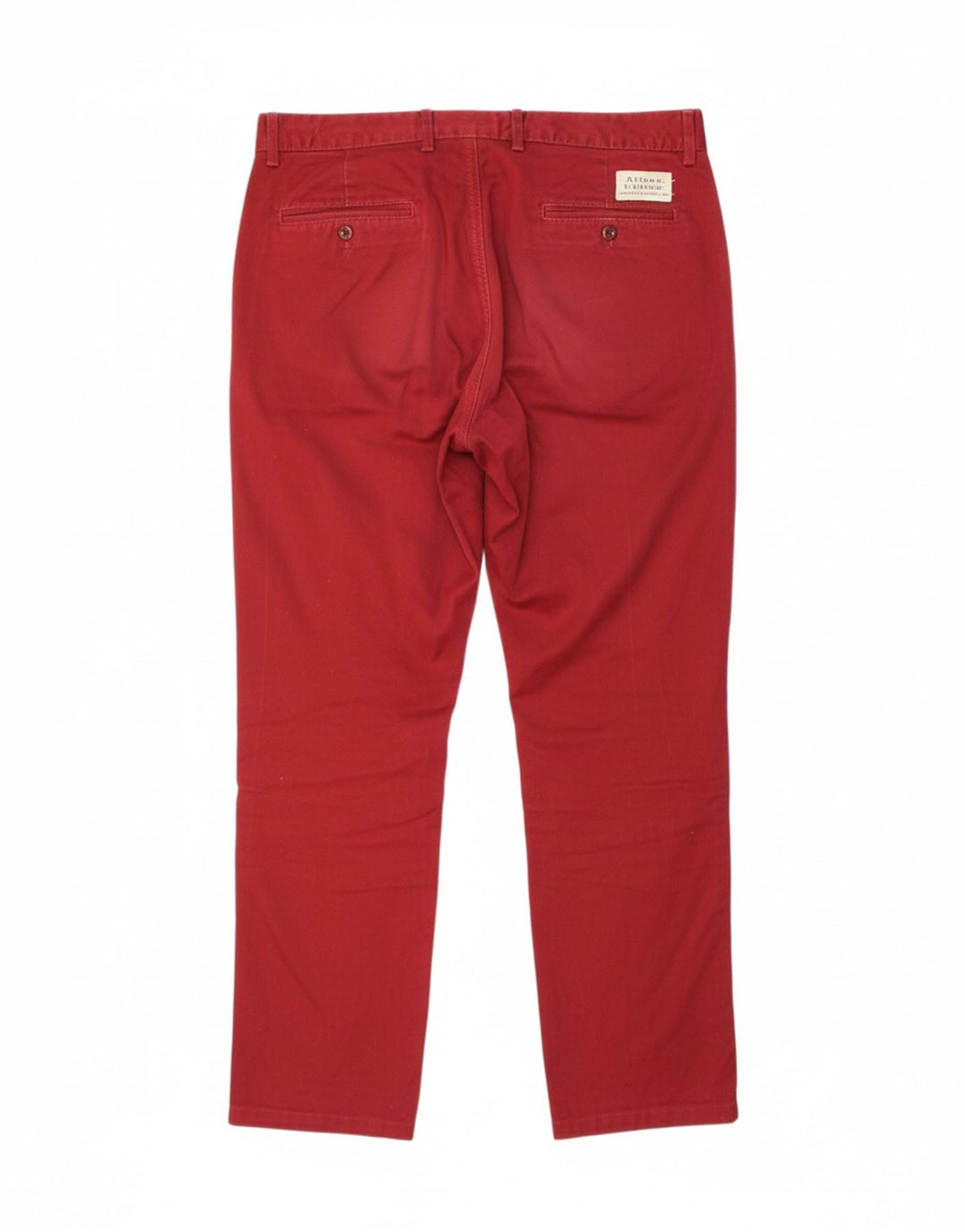 Calça Chino Masculina Slim Avirex W32 L29 Algodão Vermelho