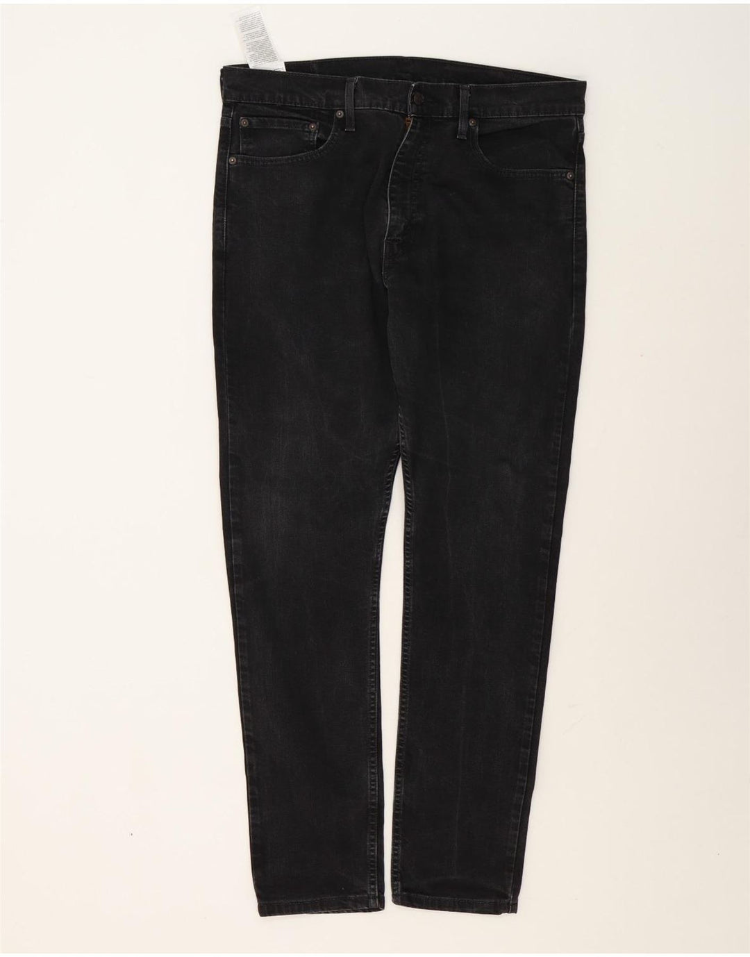Jeans Levi's Slim Tapered Masculino W36 L32 Algodão Preto