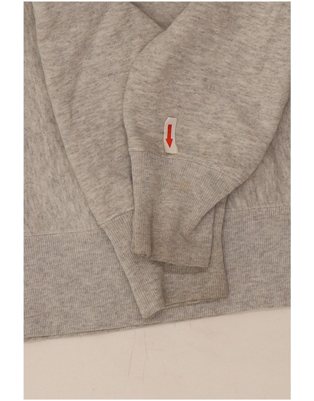 Champion moletom masculino jumper pequeno algodão manchado cinza