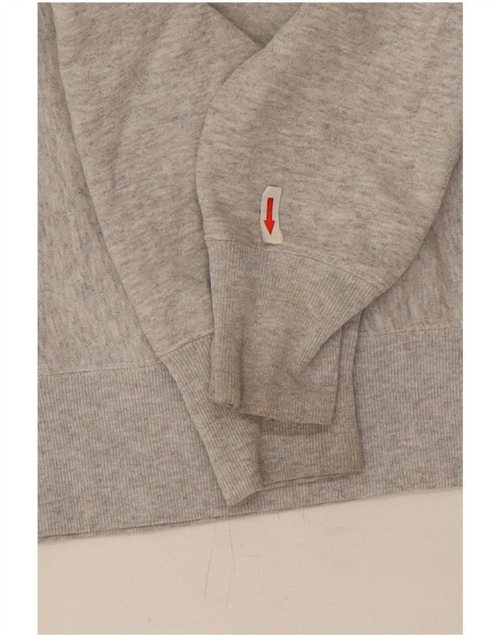 Champion moletom masculino jumper pequeno algodão manchado cinza