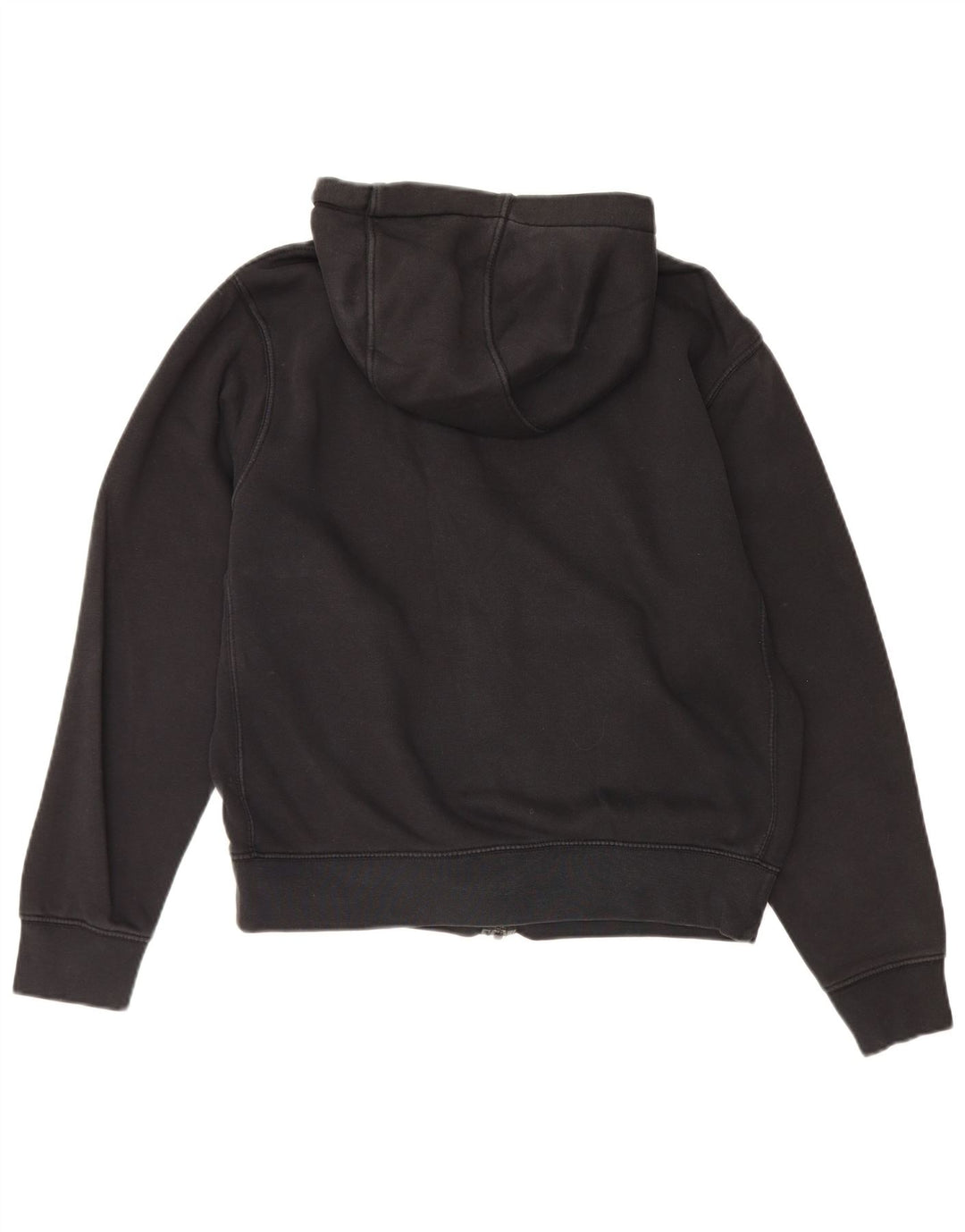 Suéter Nike Masculino Zip com Capuz Pequeno Algodão Preto