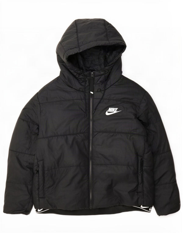 Jaqueta Nike Feminina Therma-Fit Graphic com Capuz Acolchoado UK 18 XL Preto