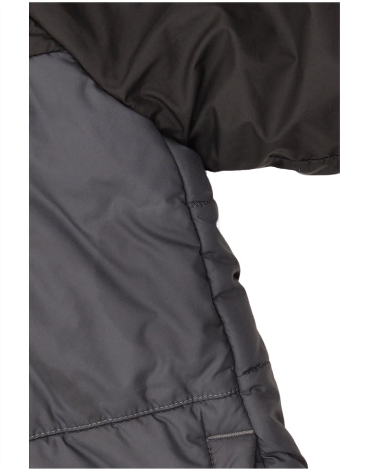 Jaqueta acolchoada The North Face Boys 11-12 anos grande bloco cinza