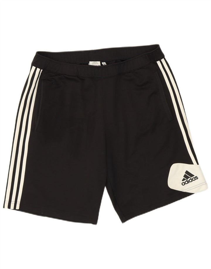 ADIDAS Mens Climacool Sport Shorts Grande Preto Colourblock Poliéster