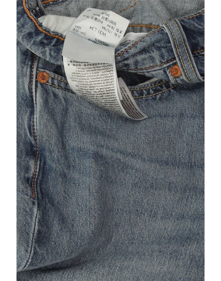 Calça jeans feminina Levi's 511 Slim W31 L34 azul algodão