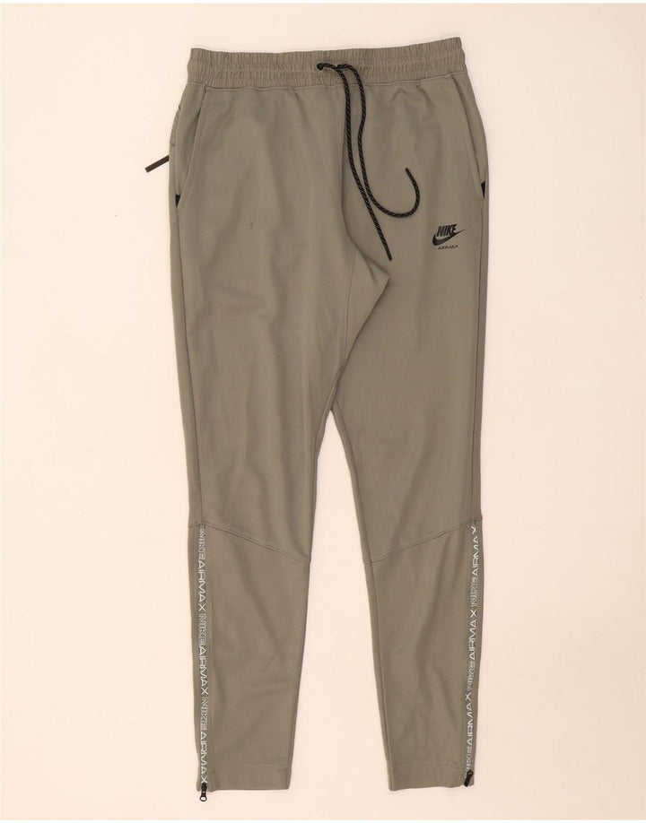 Nike masculino gráfico completo agasalho médio cáqui algodão