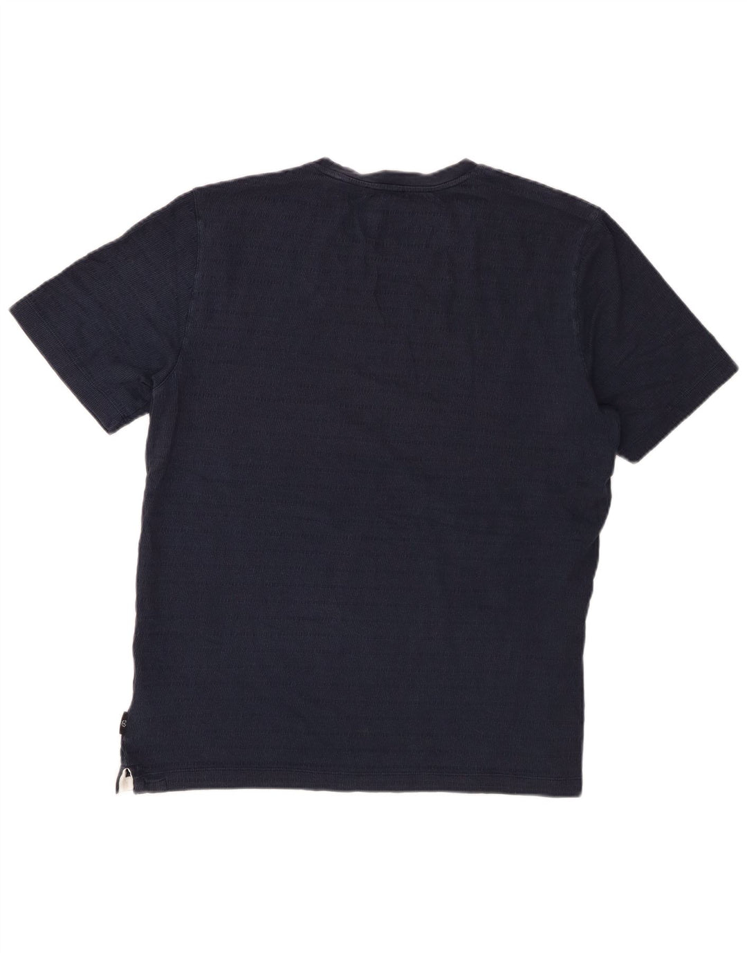 Camiseta masculina Ted Baker tamanho superior 4 grande algodão azul marinho
