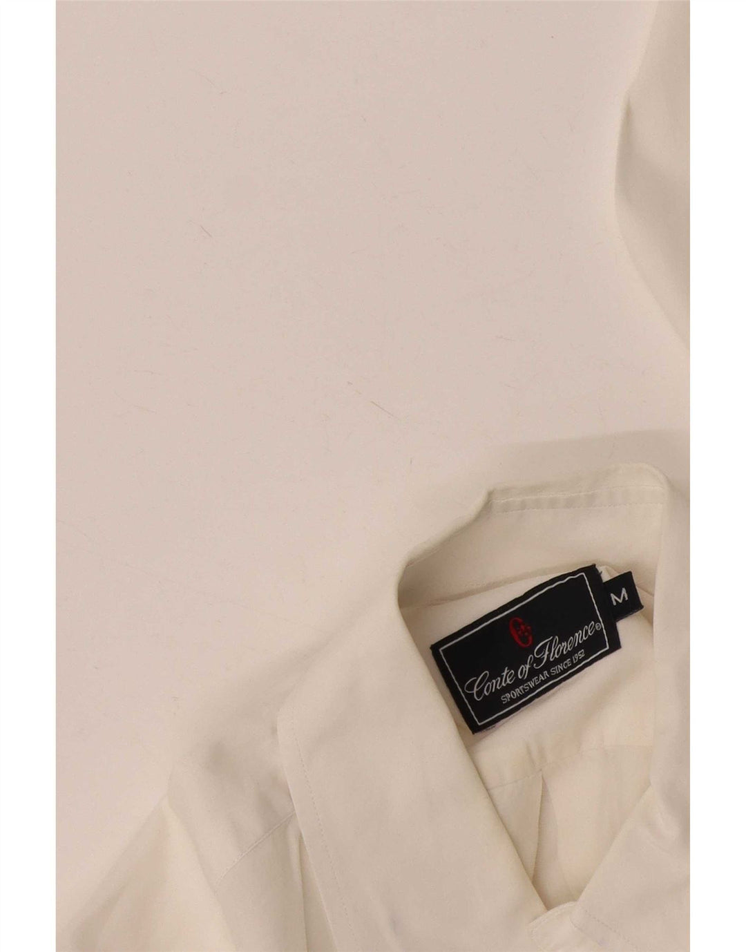 Camisa masculina Conte of Florence média branca