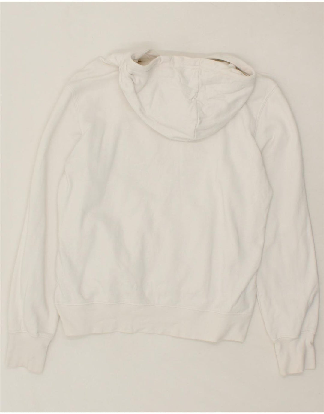CHAMPION Womens Graphic Hoodie Jumper UK 18 XL White Cotton Vintage Champion and Second-Hand Champion from Messina Hembry 