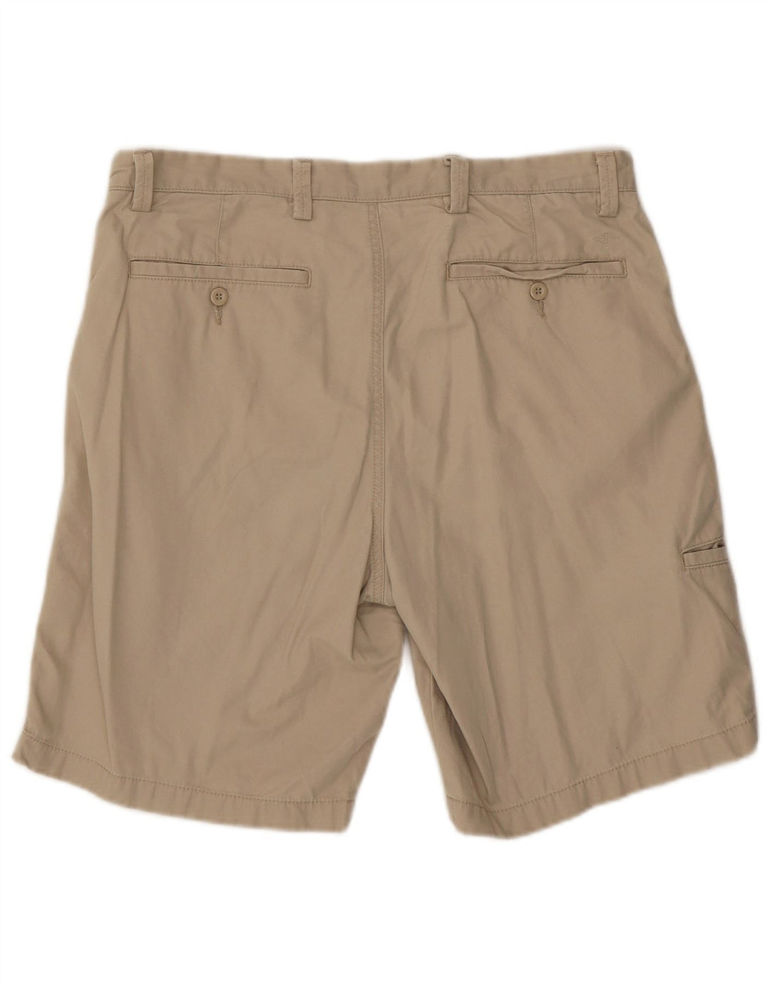 Shorts cargo masculino Dockers W36 grande algodão bege