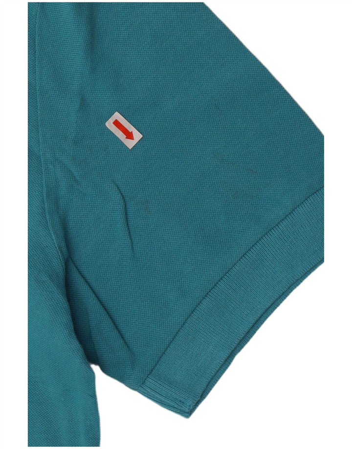 Camisa polo masculina KAPPA algodão azul médio