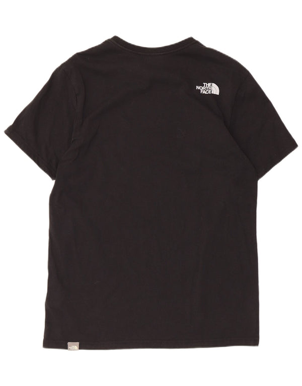 Camiseta masculina The North Face Top médio algodão preto