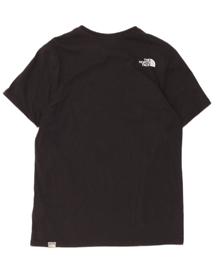Camiseta masculina The North Face Top médio algodão preto