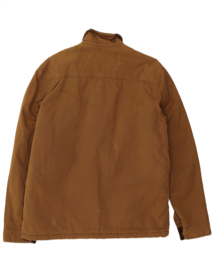 Jaqueta corta-vento masculina Superdry UK 36 poliéster marrom pequeno