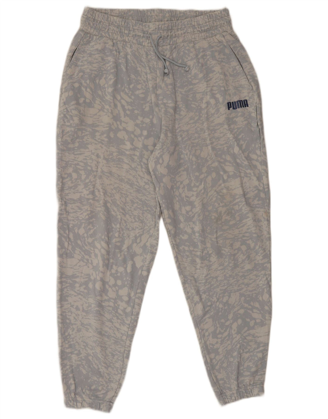 Calça de treino masculina Puma Joggers grande azul tie-dye