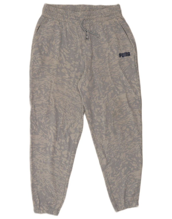 Calça de treino masculina Puma Joggers grande azul tie-dye