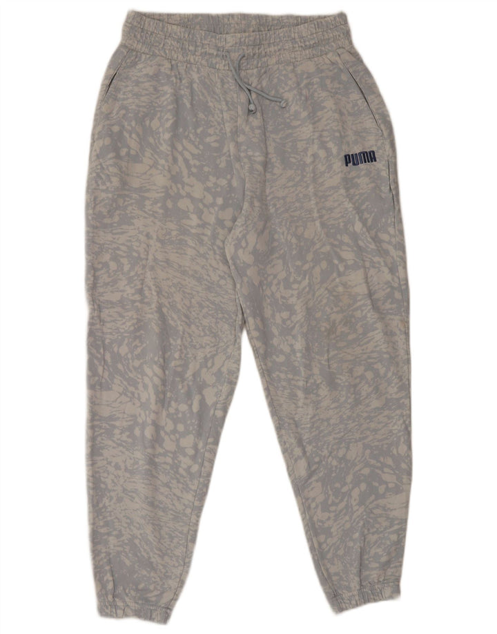 Calça de treino masculina Puma Joggers grande azul tie-dye