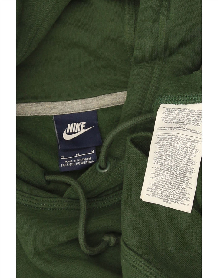 Nike Mens Hoodie Jumper Médio Algodão Verde