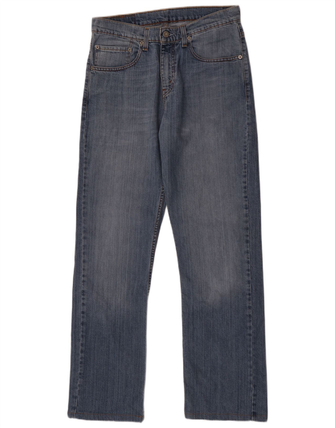 Levi's Masculino 752 Straight Jeans W31 L34 Azul Algodão