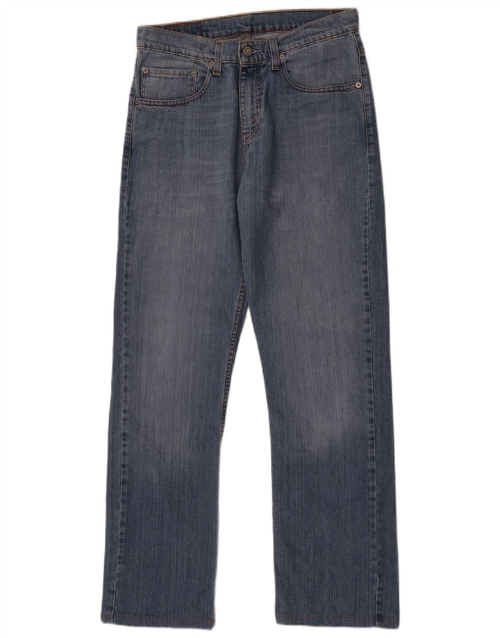 Levi's Masculino 752 Straight Jeans W31 L34 Azul Algodão