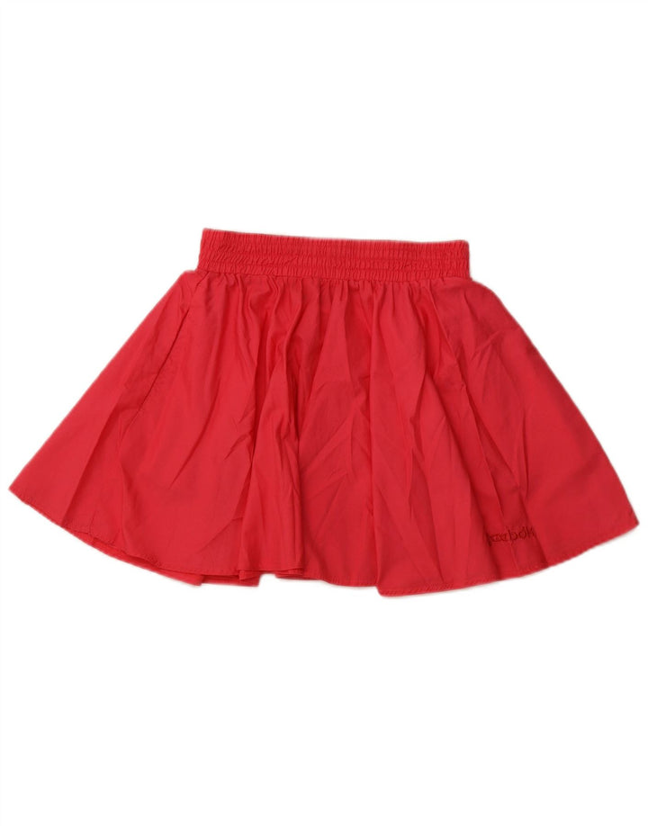 Mini saia feminina REEBOK IT 36 XS W24 poliéster rosa