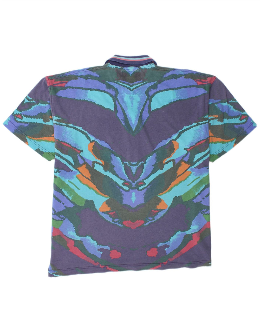 Camisa polo masculina com padrão abstrato ENDURANCE 2XL multicolorida