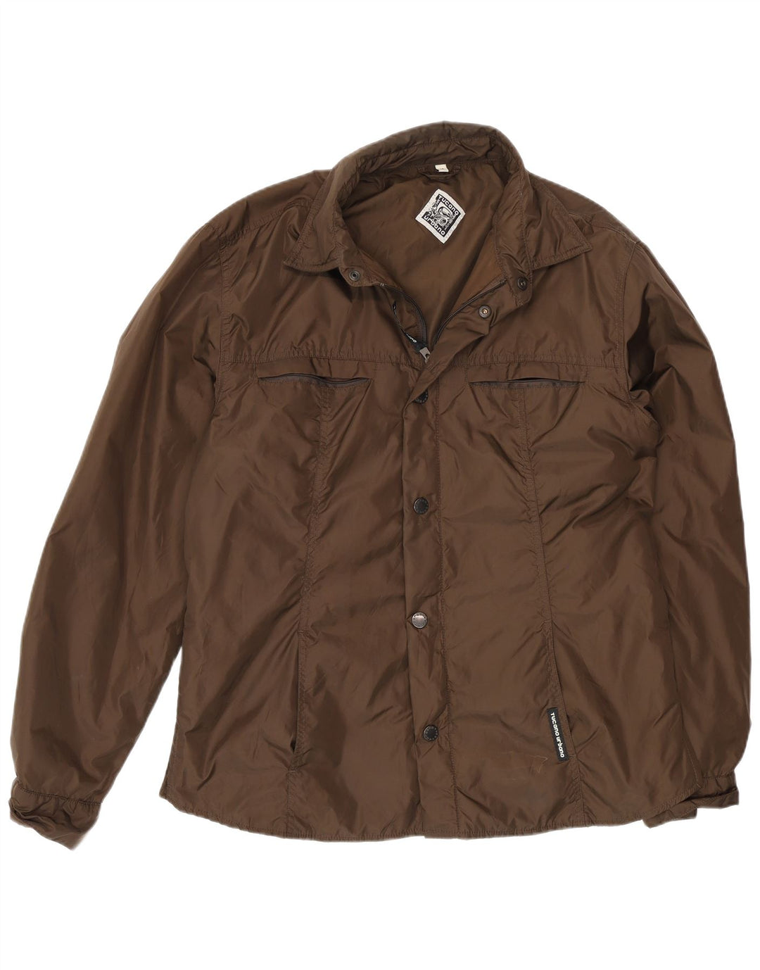 Jaqueta utilitária masculina Tucano Urbano UK 38 nylon marrom médio