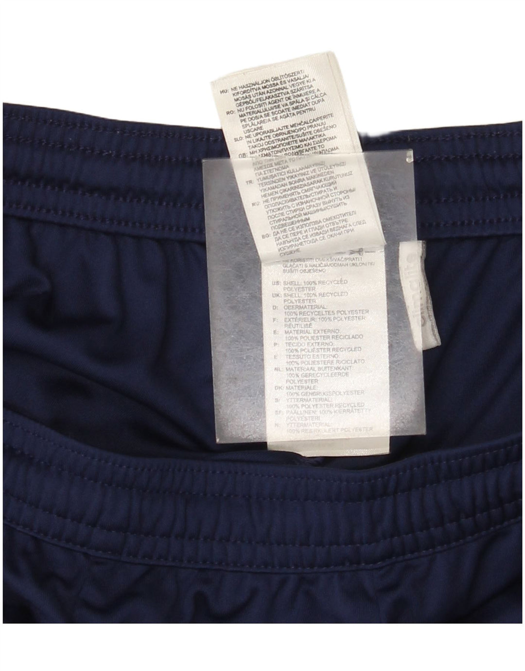 Adidas Masculino Climalite Sport Shorts Grande Azul Marinho Colorblock Poliéster