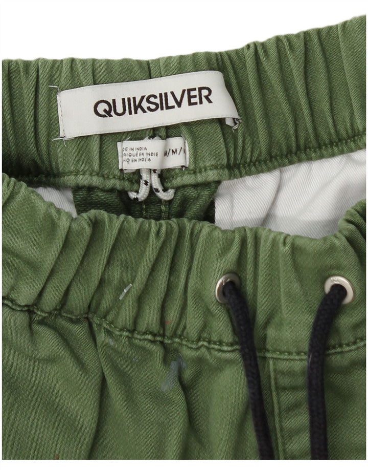 Calça Quiksilver Masculina Straight Chino Médio W30 L30 Poliéster Verde