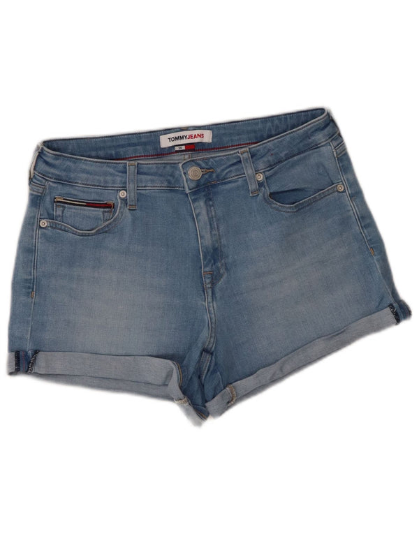 Shorts jeans feminino Tommy Hilfiger W29 azul médio