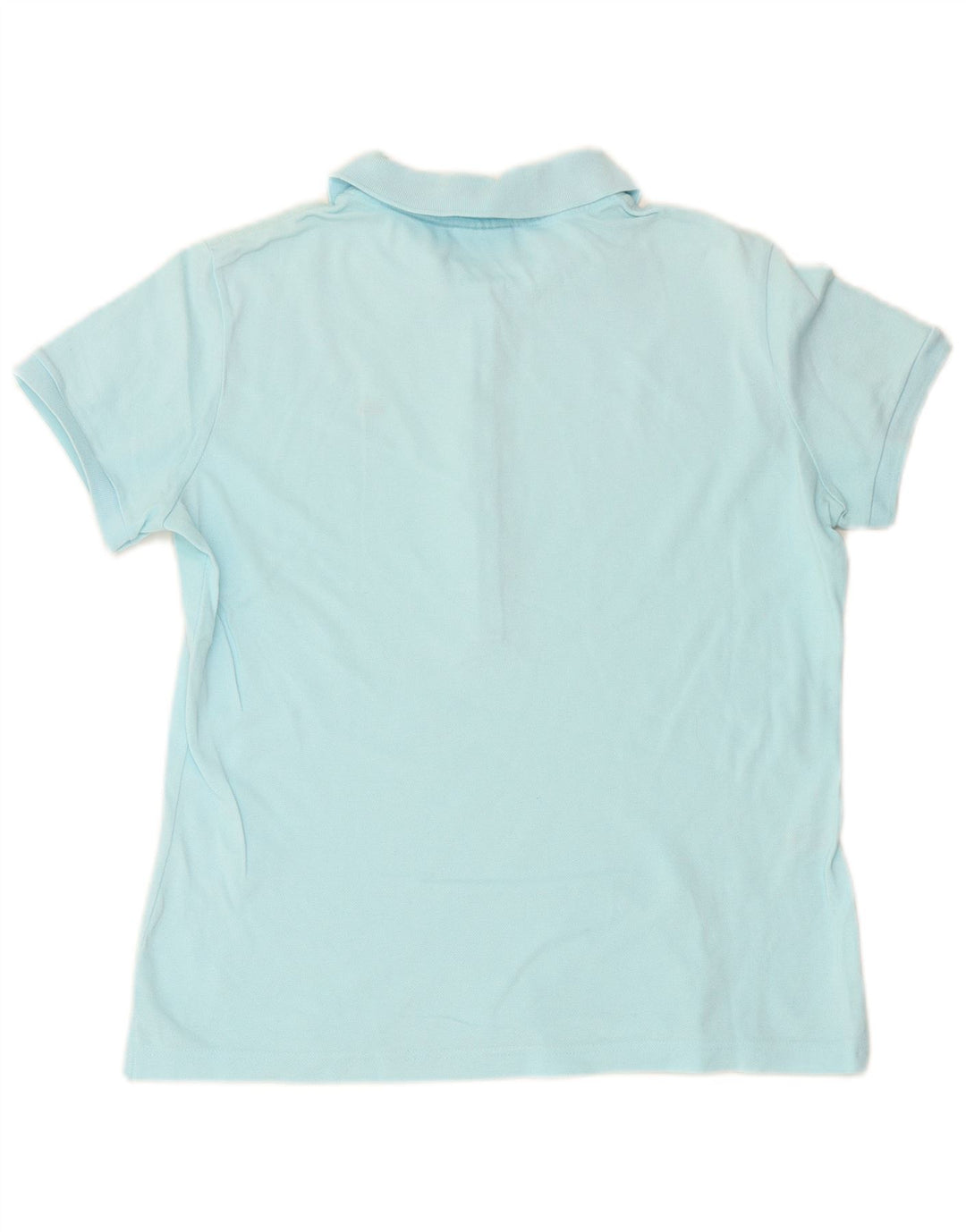 Camisa polo feminina LACOSTE tamanho 48 XL algodão azul