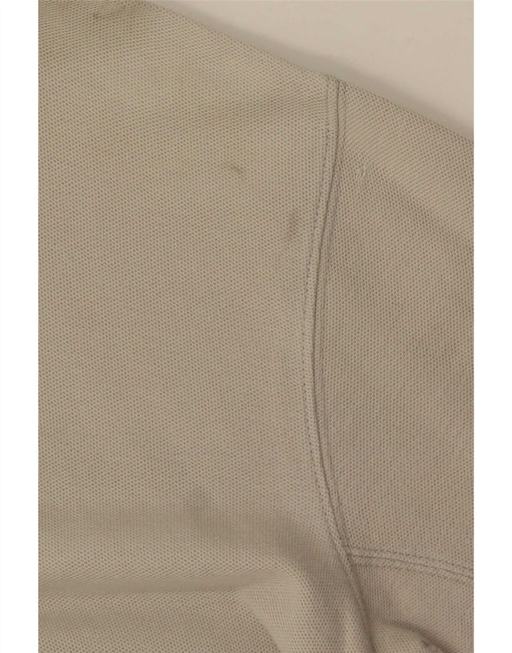 Camisa polo masculina Timberland cinza médio algodão