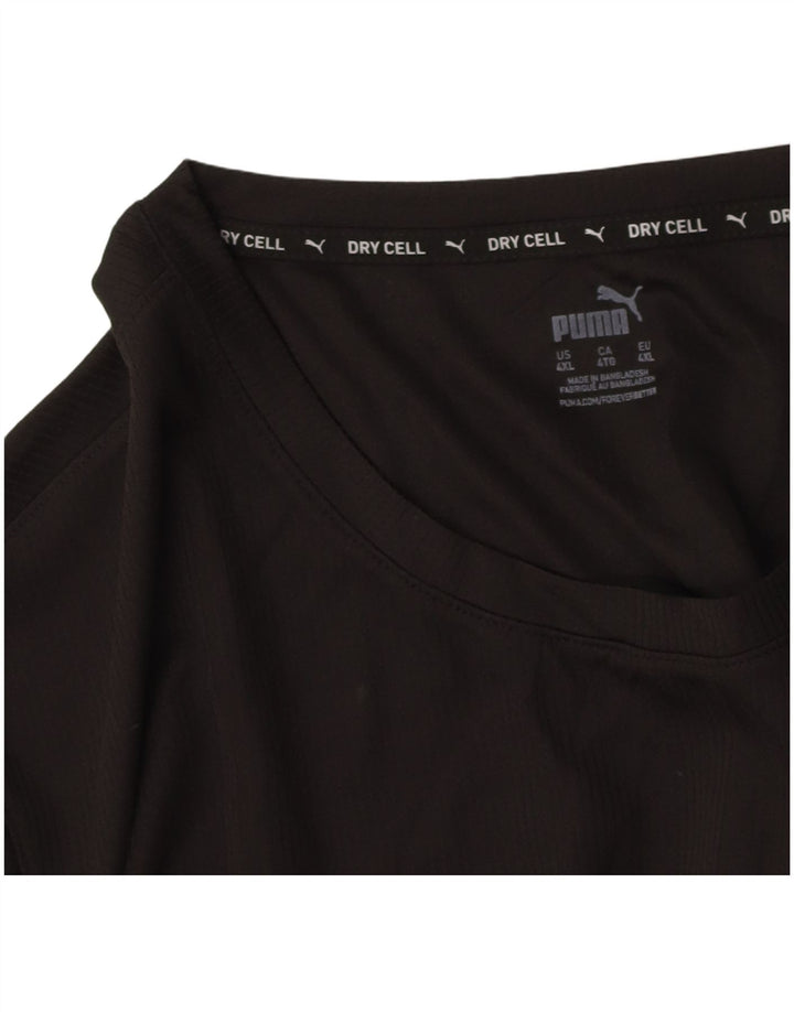 Camiseta masculina PUMA Top 4XL preta