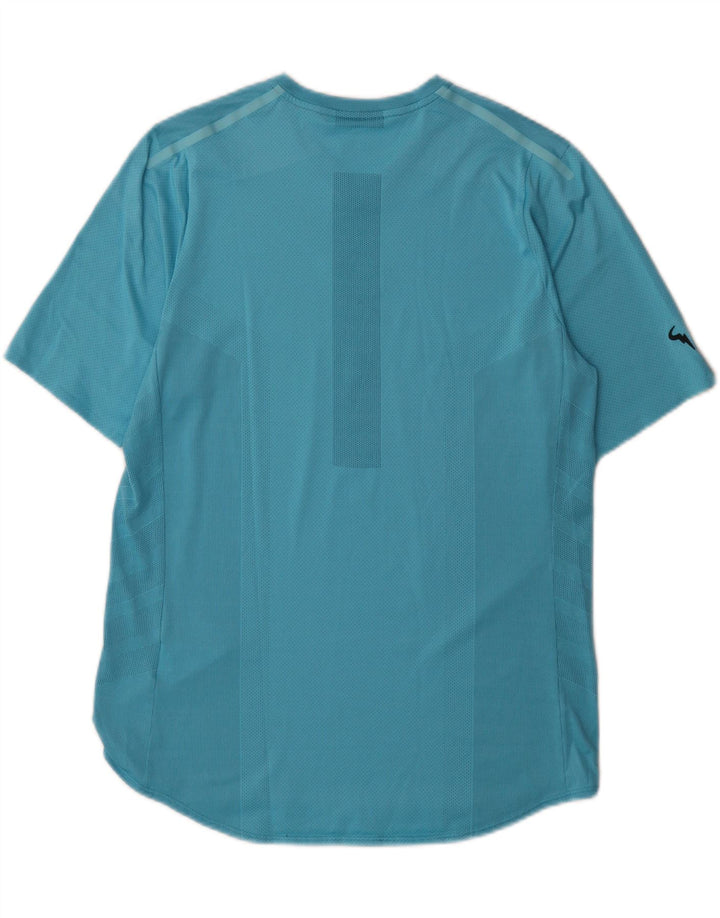Camiseta Nike Masculina Dri Fit Top Grande Azul Poliéster