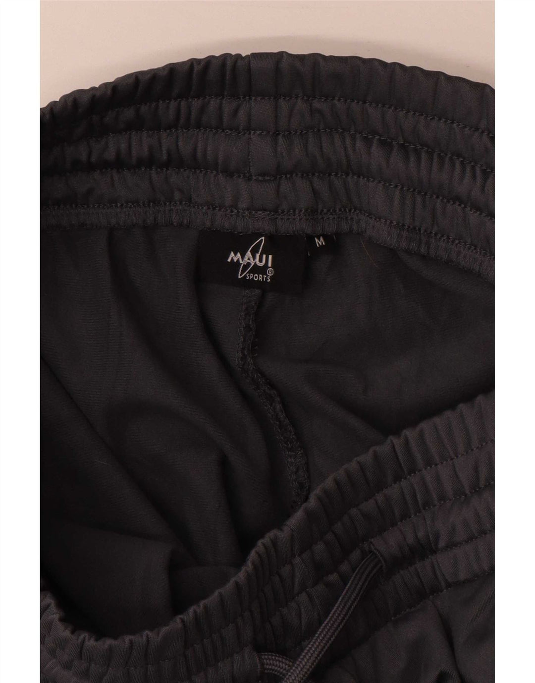 Maui and Sons Calça de treino masculina Joggers poliéster cinza médio