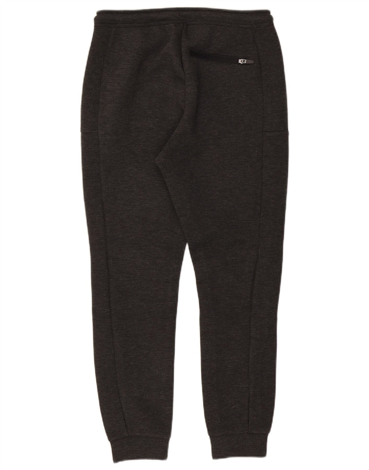 Calça de treino masculina Superdry Graphic Joggers pequena cinza manchada