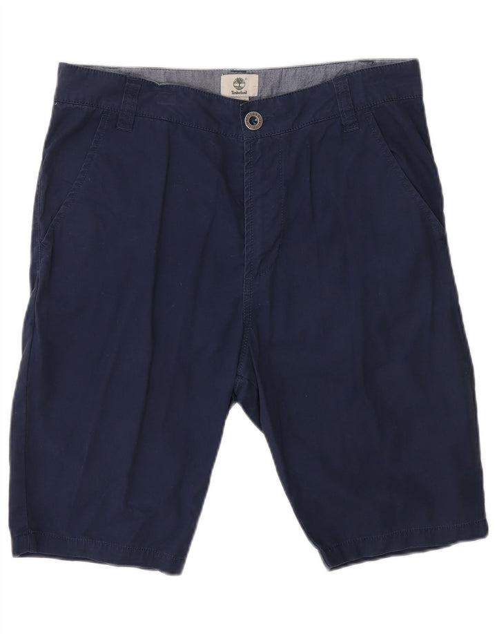 Calções Chino TIMBERLAND Menino 15-16 Anos W30 Azul Marinho Algodão