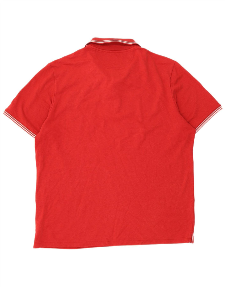 Camisa polo masculina Champion Easy Fit XL listrada vermelha