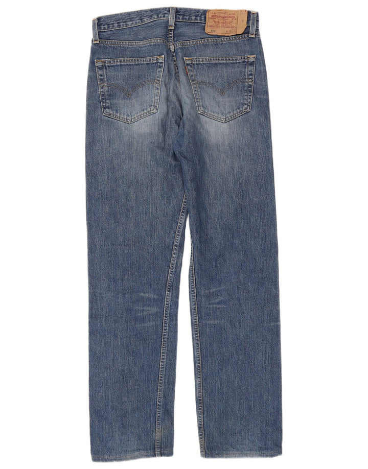 Levi's Masculino 501 Straight Jeans W32 L34 Azul Algodão