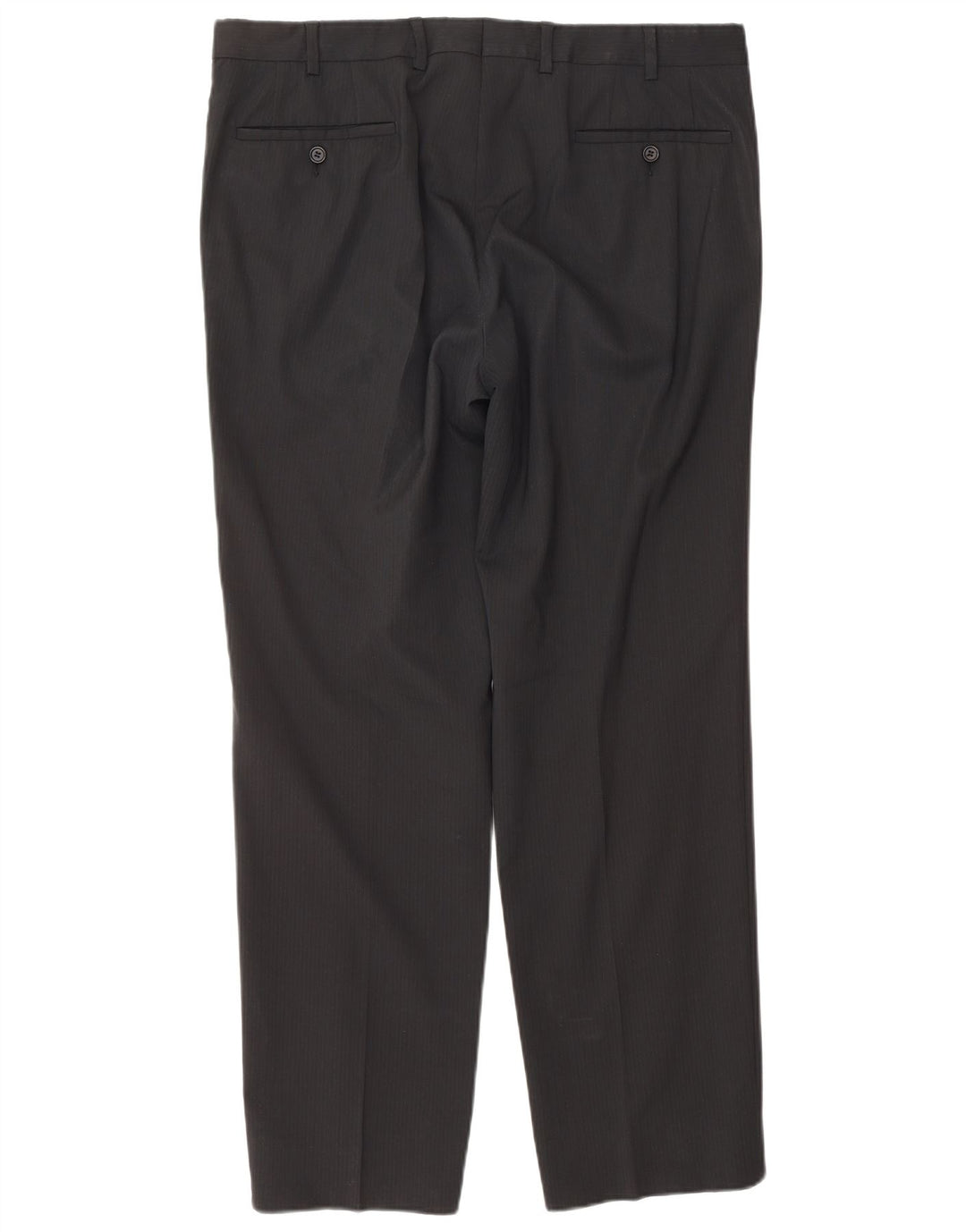 PRADA Masculino 3 botões 2 peças terno IT 52 XL W34 L30 preto clássico