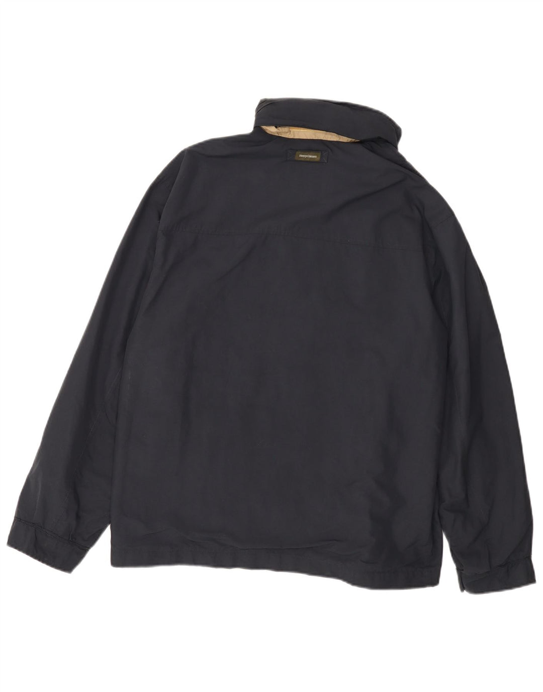 Jaqueta utilitária masculina com capuz HENRY COTTONS IT 48 azul marinho médio