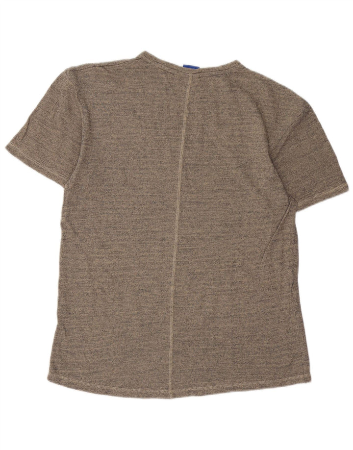 Camiseta masculina Jack & Jones pequena cinza manchada