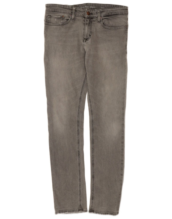Calvin Klein Jeans Skinny Masculino W31 L31 Azul Marinho Algodão
